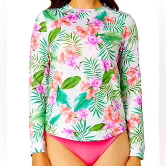 Hurley Ladies' Long Sleeve Sun Shirt - NWT - Picture 1 of 3